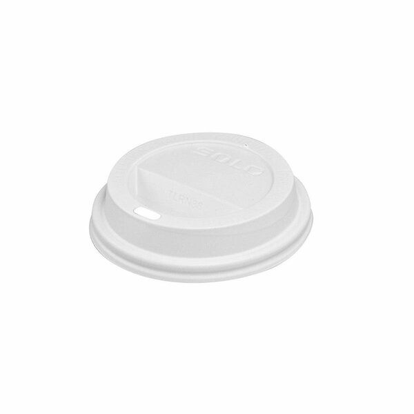 Solo Cup Co 3.2 x 0.7 in. Traveler Polystyrene Dome Lid for Hot Cup, White, 1000PK TL38R2-0007